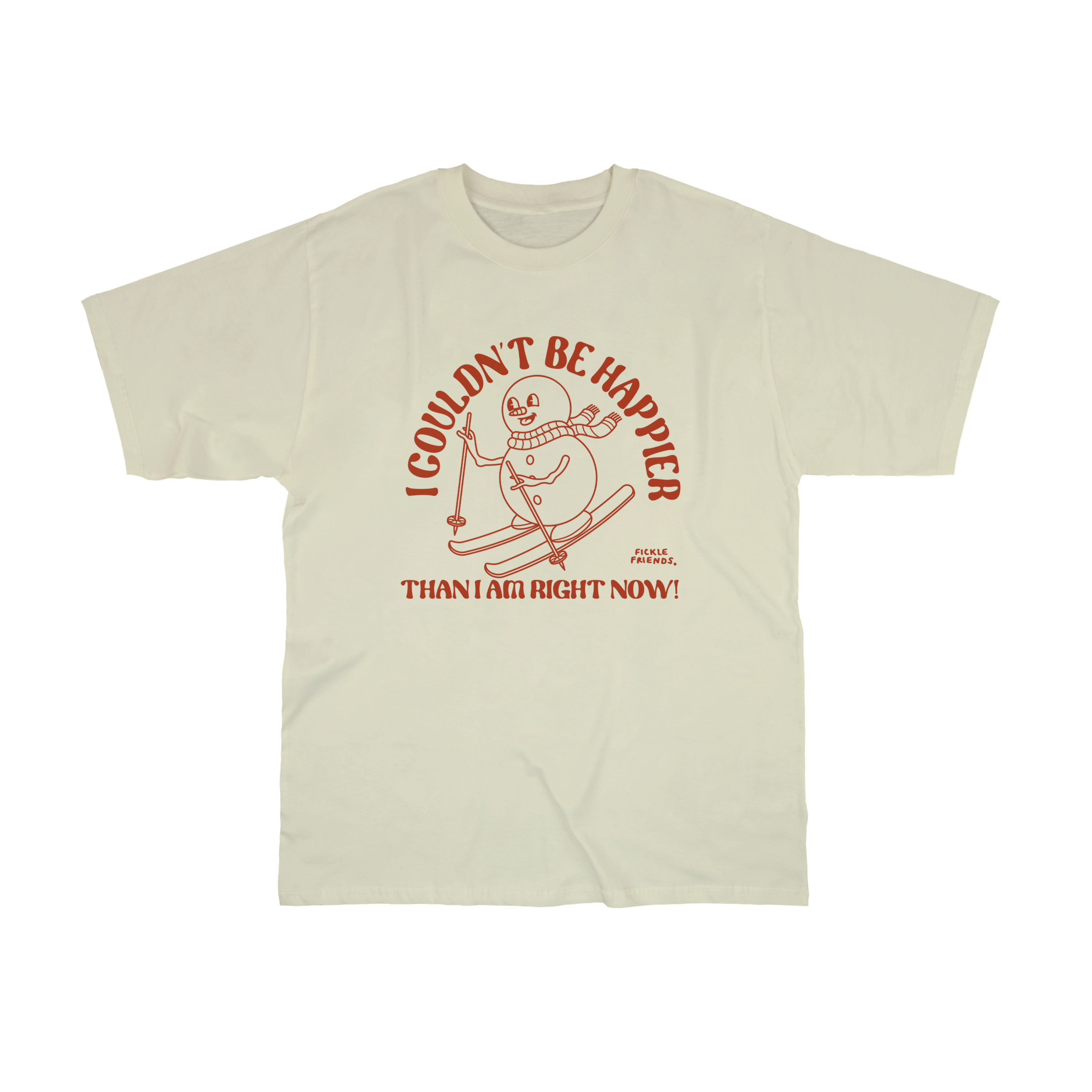 Christmas Happier T Shirt